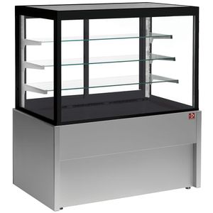 Diamond CB12NN-G5-P Panoramic Display Counter, Neutral, 4 Levels, Without Storage Room - Grey - CB12NN-G5-P - 1