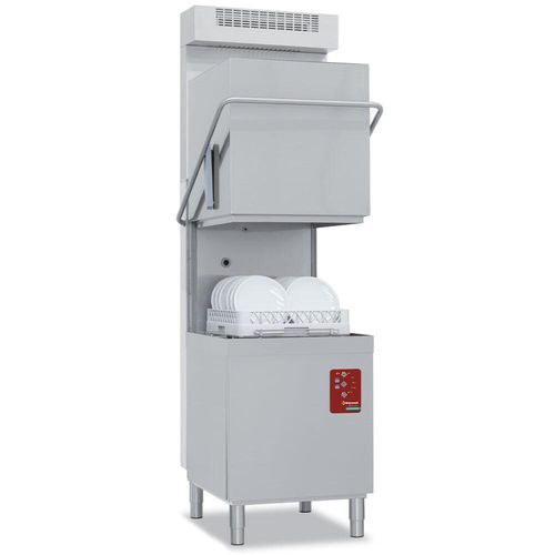 Diamond DCS9/6-RC 500mm Basket Passthrough Hood Dishwasher with Condenser, 20 Baskets per Hour - DCS9-6-RC - 2