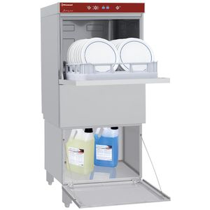 Diamond DFS7/6-AC_BD/F-PF 500mm Basket Frontloading Dishwasher on Closed Understorage, 18 Plates - DFS7-6-AC_BD-F-PF - 1