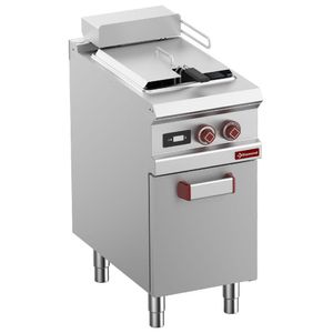 Diamond E9/F21A4-NAP Single Basket Freestanding Electric Fryer on Neutral Closed Cupboard, 22.5kW - E9-F21A4-NAP - 1