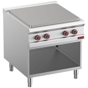 Diamond E9/STA8-N 1 Whole Plate Freestanding Electric Range Cooker on Neutral Open Cupboard, 14kW - E9-STA8-N - 1