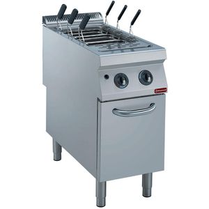 Diamond G22/CPA4-N 6 Basket Freestanding Gas Pasta Cooker on Neutral Closed Cupboard without baskets - G22-CPA4-N - 1