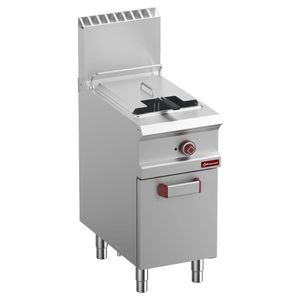 Diamond G7/F14A4-NY Single Basket Freestanding Gas Fryer on Neutral Closed Cupboard - G7-F14A4-NY - 1
