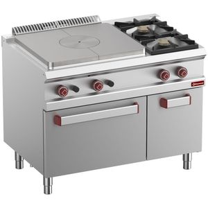 Diamond G7/T2BFA11-N 2 Stove & 1 Whole Hob Freestanding Gas Range Cooker on Gas Oven & Neutral Cupboard - G7-T2BFA11-N - 1