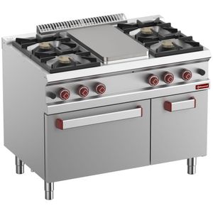 Diamond G7/TM4BFA11-N 4 Stove Freestanding Gas Range Cooker on Gas Oven & Neutral Cupboard - G7-TM4BFA11-N - 1