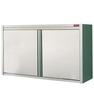 Diamond PSC80/B Wall Cupboard With Sliding Doors - PSC80-B - 1