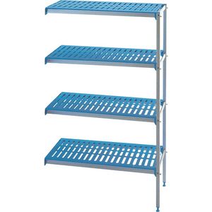 Diamond RAA/074-4/EF Corner Rack In Aluminium 4 Levels "Modular Rack" - RAA-074-4-EF - 1