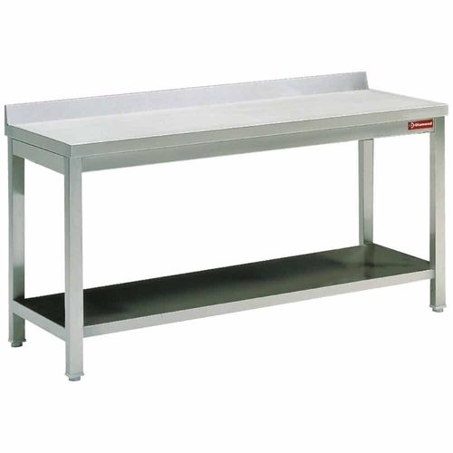 Diamond TL1271A Work Table With Undershelf + Rear Edge - TL1271A - 2