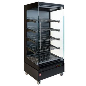 Diamond HAS08-G5 Heated Self Service Display Case on Wheels - HAS08-G5 - 1