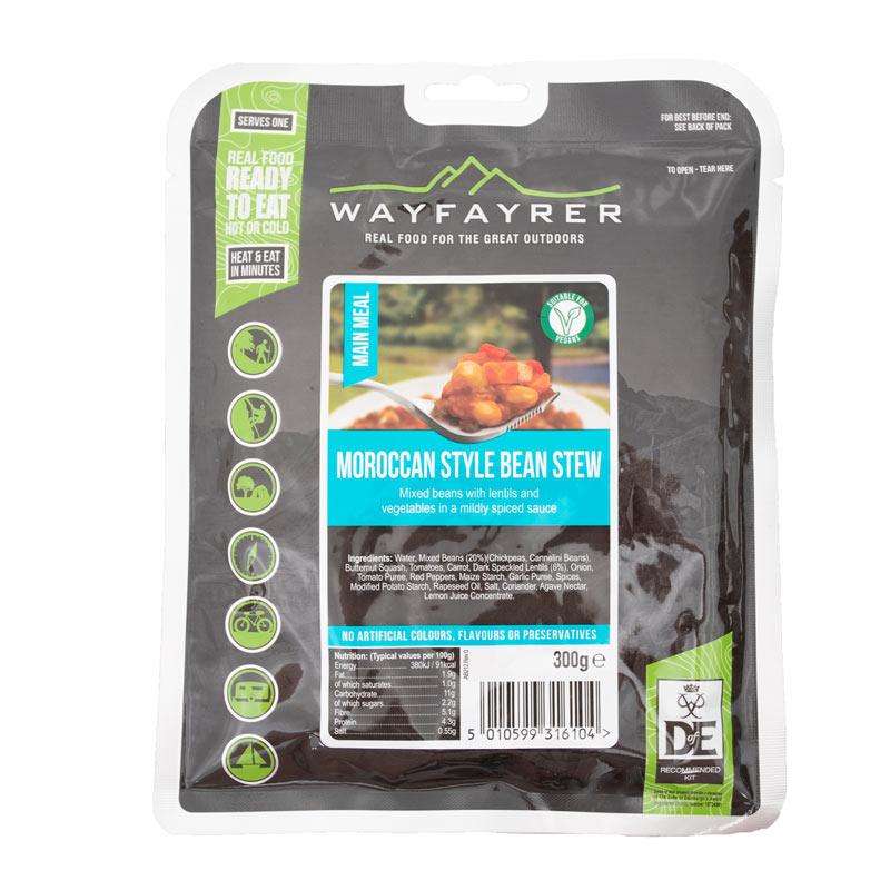 wayfayrer moroccan style bean stew army mre camping food