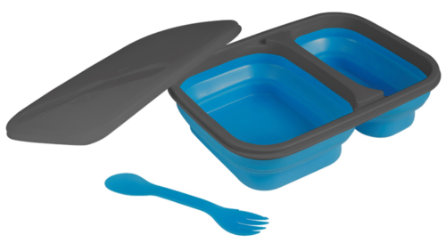 kampa folding lunch box spork collapsible