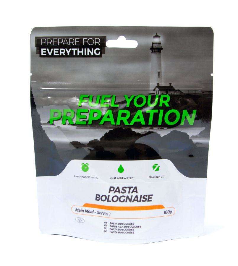 Fuel Your Preparation pasta bolognese camping outdoor meal