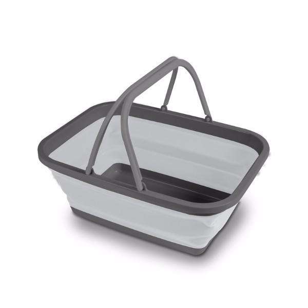 Washing Collapsible Basket Medium Grey Kampa