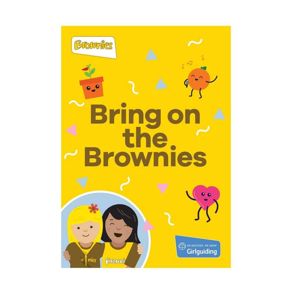 BRING ON THE BROWNIES HANDBOOK OFFICIAL BROWNIE UNIFORM NEW