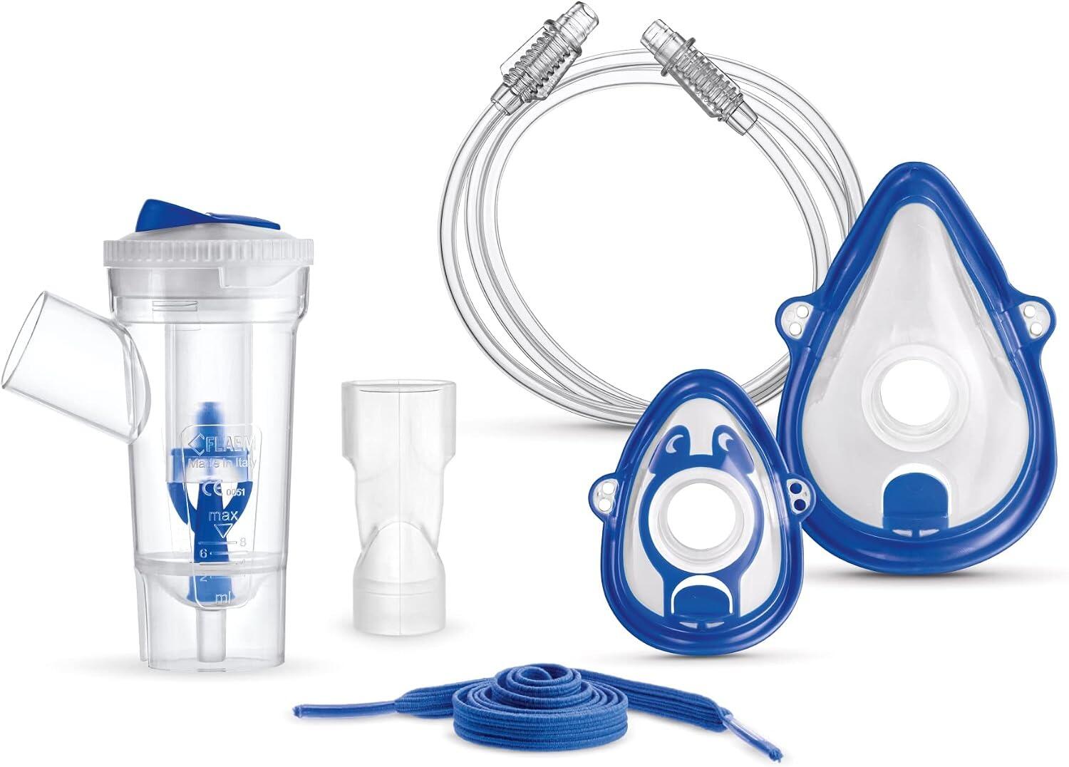 FLAEM RF7 Dual Speed Plus complete nebuliser kit