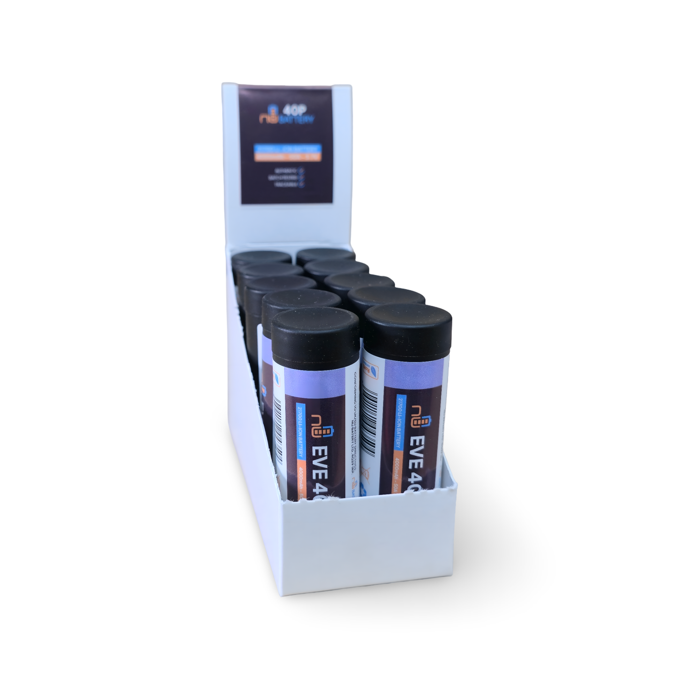 EVE 40P - 21700 Battery - 4000mAh - 50A Pack