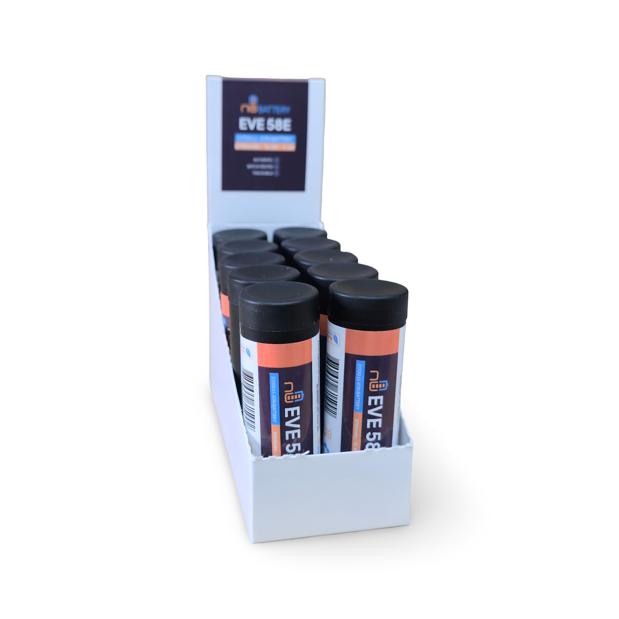 Eve 58E 21700 - 5,700mAh - 16.8A Pack