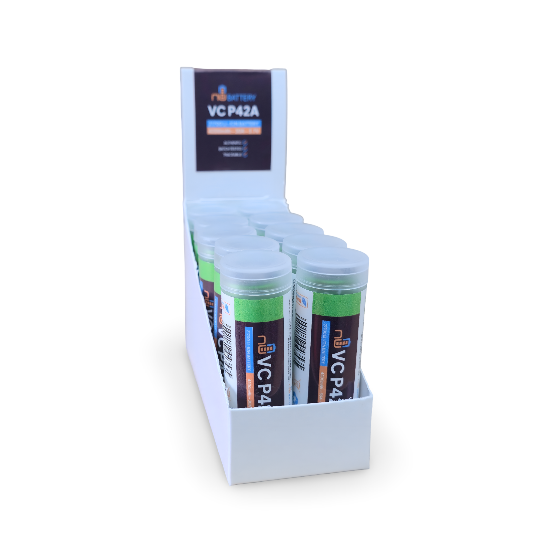 Vapcell P42A 21700 - 4,200mAh - 30A Pack