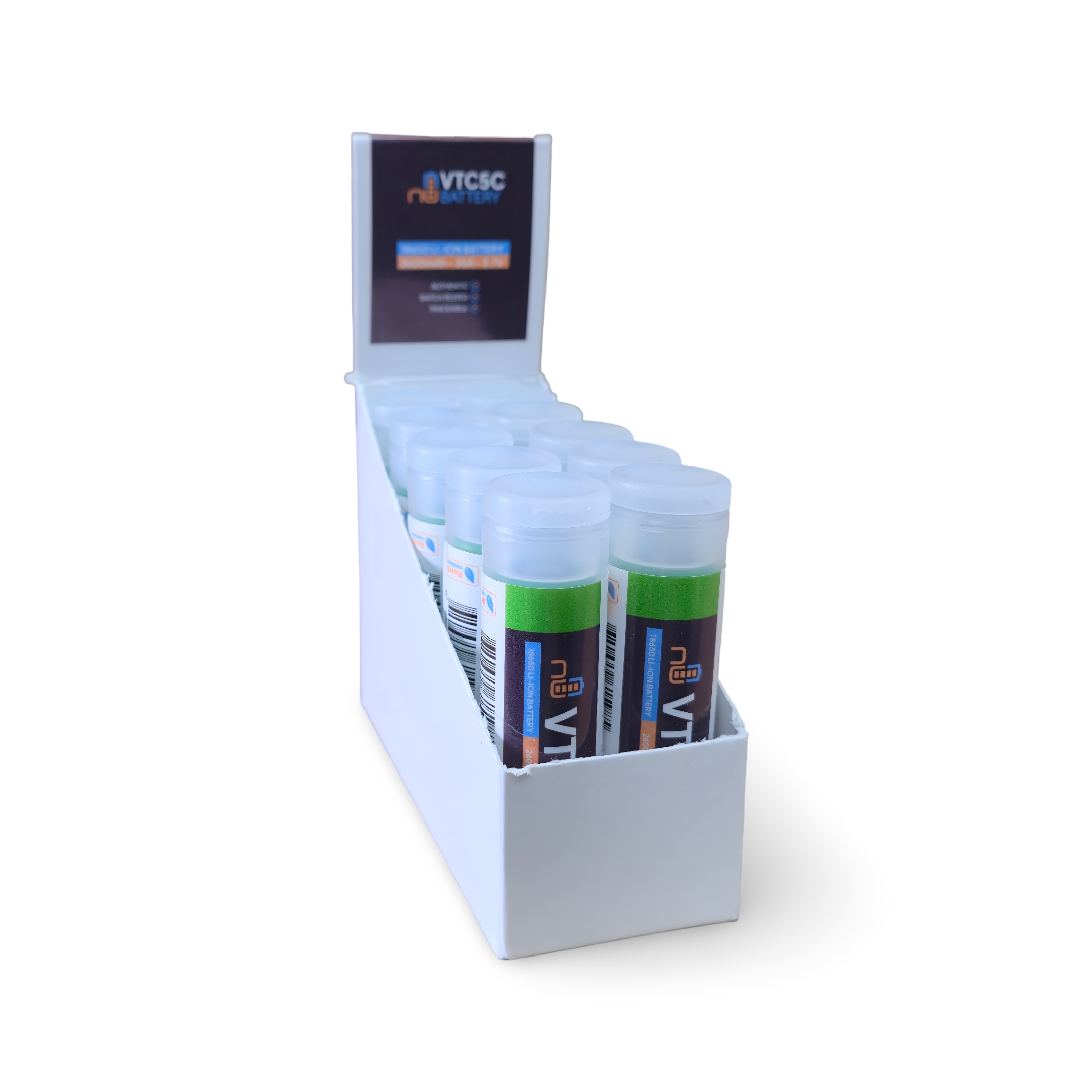 Sony/Murata VTC5C 18650 - 2,600mAh - 30A Pack