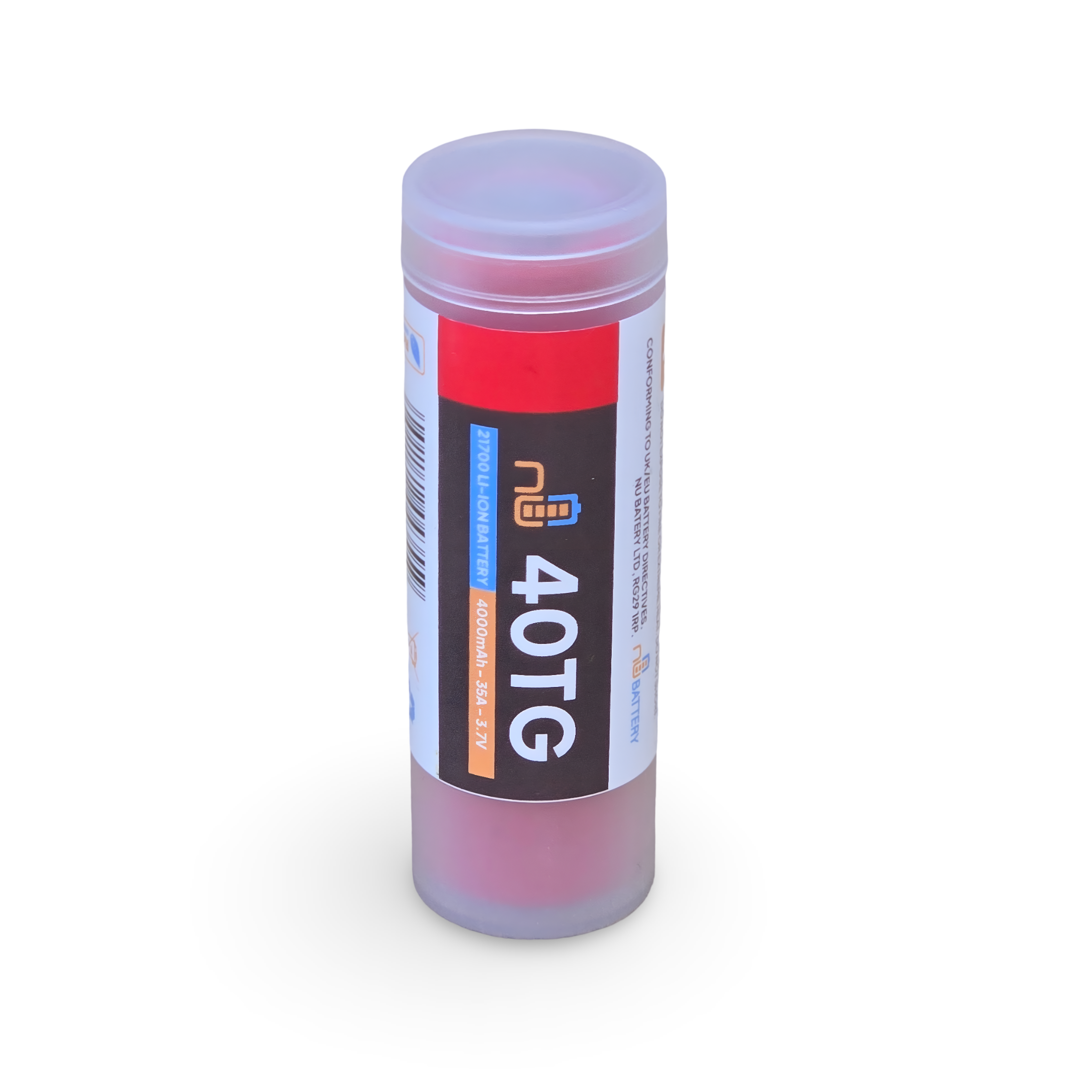 Tenpower 40TG - 21700 Battery - 4000mAh - 35A Tube