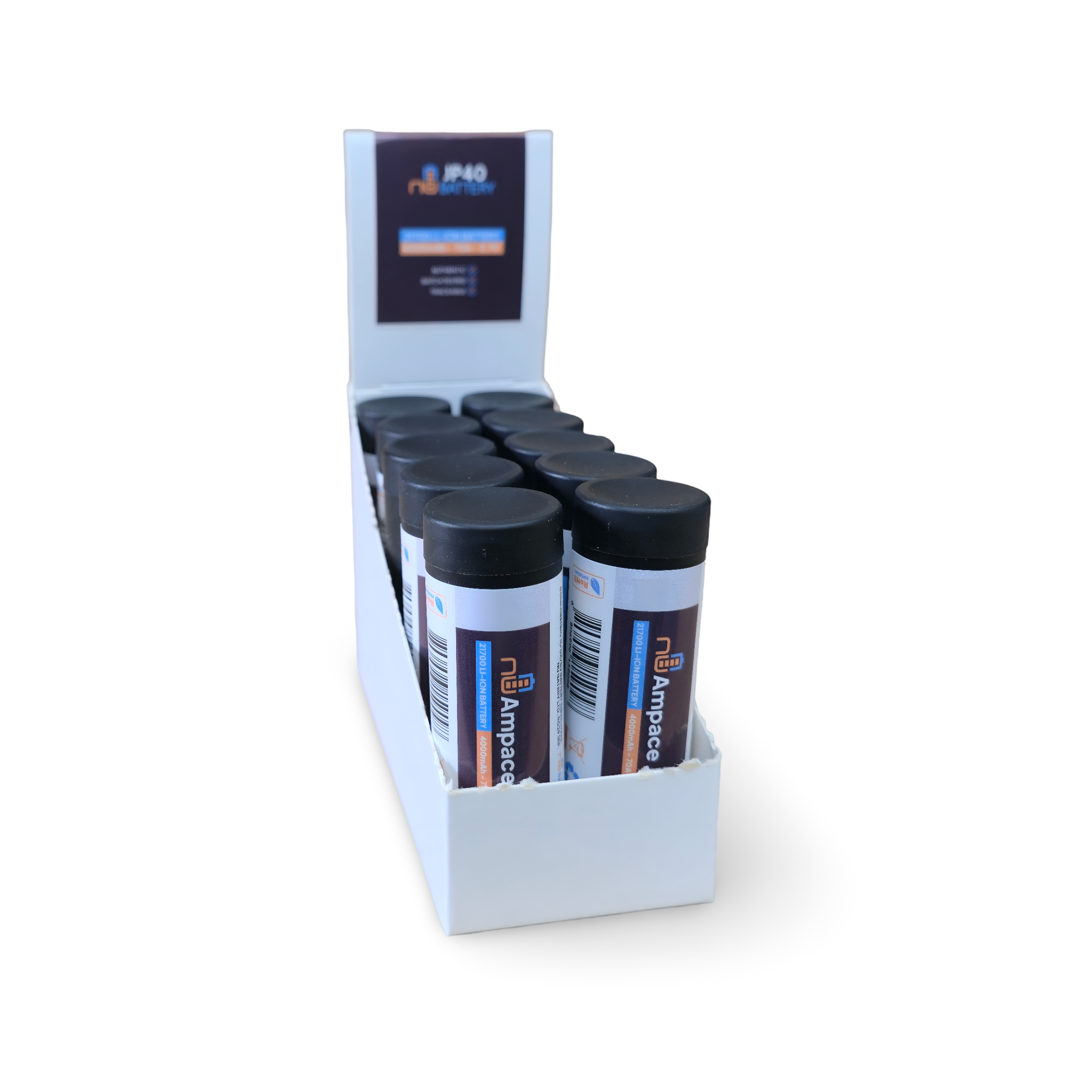 Ampace JP40 - 21700 Battery - 4000mAh - 70A Pack