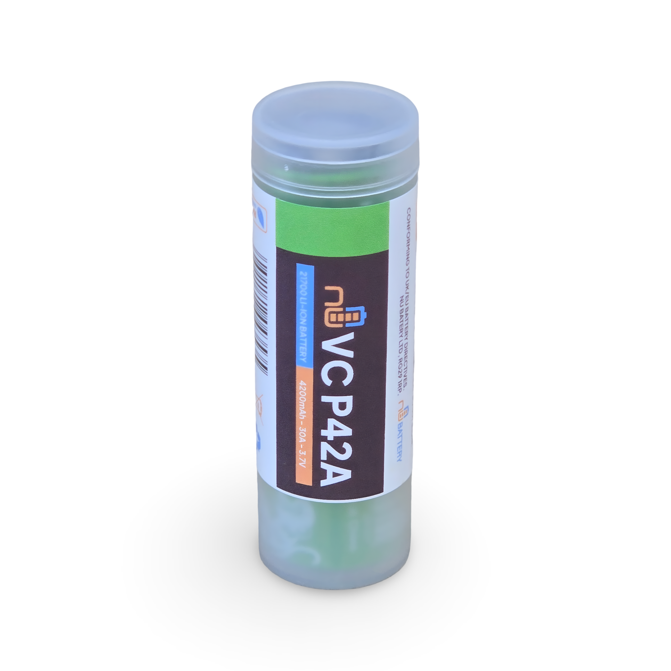 Vapcell P42A 21700 - 4,200mAh - 30A Tube