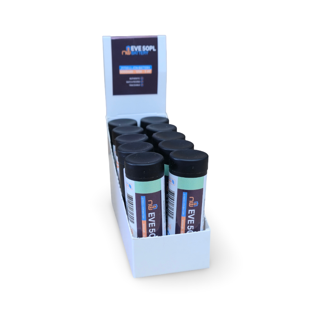EVE 50PL - 21700 Battery - 5000mAh - 125A Pack