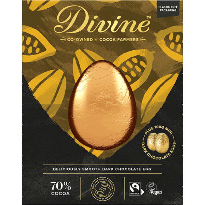 Divine Luxury Dark Egg with Mini Eggs