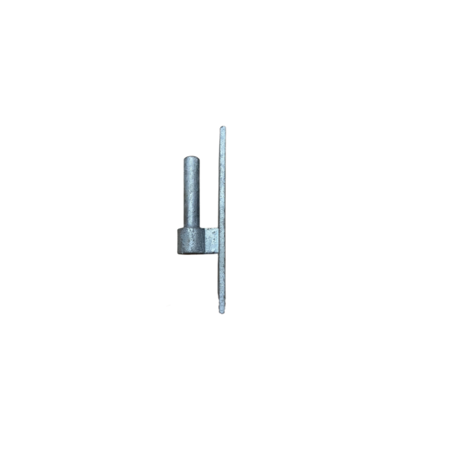 Field Gate Hook on Plate 135mm x 38mm - 12mm Pin