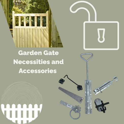 All the garden gate accessories and what they can do for your gate!