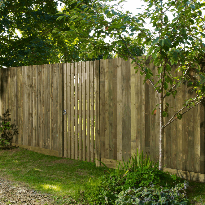 Flat top orchard gate
