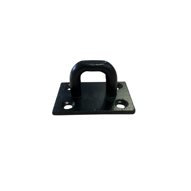 Heavy Duty Hasp & Staple 200mm black