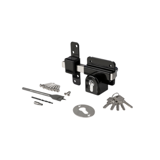 Long throw lock mechanism