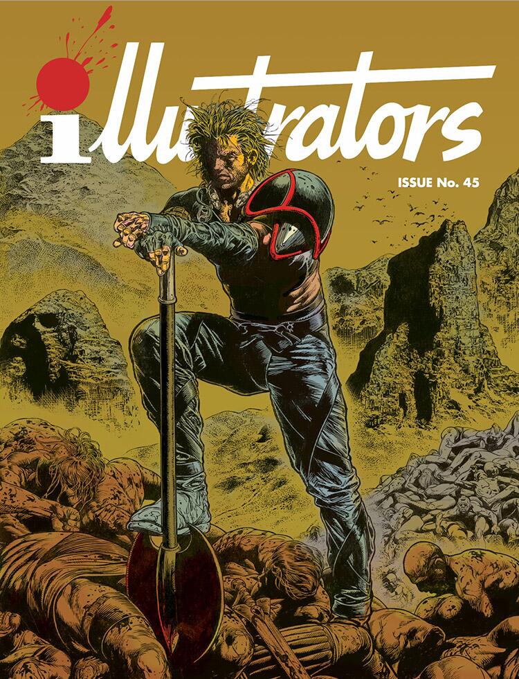 illustrators issue 45 (Sláine cover) by Diego Cordoba illustrators issue 45 (Sláine cover) by Diego Cordoba