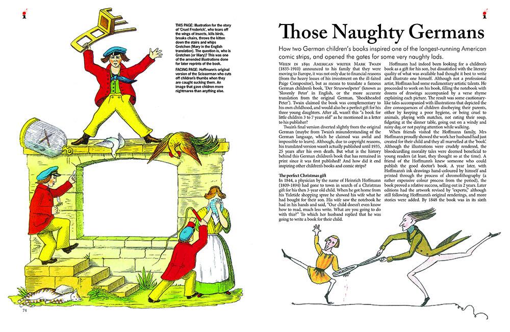 Naughty Germans, illustrators issue 45 (Sláine cover) Naughty Germans, illustrators issue 45 (Sláine cover)