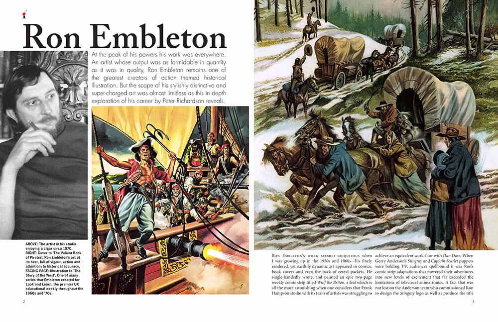 The Art of Ron Embleton (illustrators Special #4) ONLINE EDITION by Peter Richardson, Gillian Robinson and David Ashford The Art of Ron Embleton (illustrators Special #4) ONLINE EDITION by Peter Richardson, Gillian Robinson and David Ashford