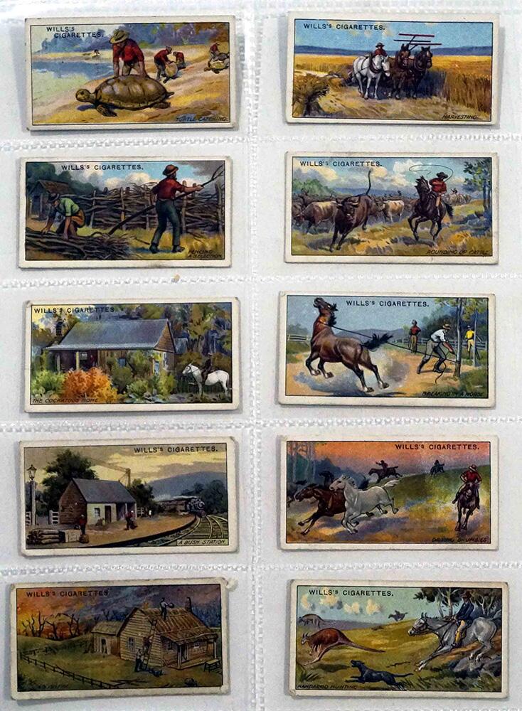 Full Set of 50 Cigarette Cards Overseas Dominions (Australia) (1915) Full Set of 50 Cigarette Cards Overseas Dominions (Australia) (1915)