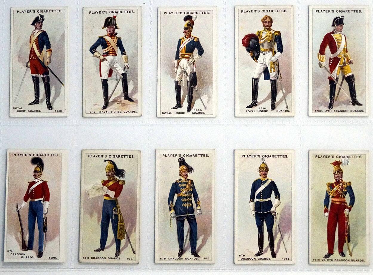 Full Set of 50 Cigarette Cards: Regimental Uniforms 51-100 (1914) by Various Full Set of 50 Cigarette Cards: Regimental Uniforms 51-100 (1914) by Various