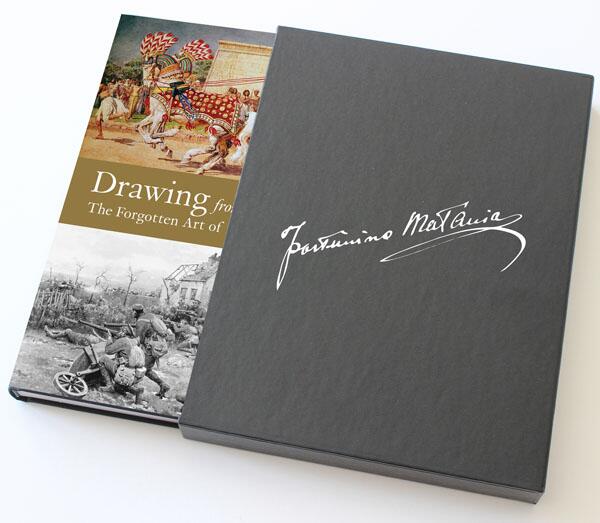 Book with Slipcase, Drawing from History: The Forgotten Art of Fortunino Matania (Publisher's Ultra Slipcased Edition) Book with Slipcase, Drawing from History: The Forgotten Art of Fortunino Matania (Publisher's Ultra Slipcased Edition)