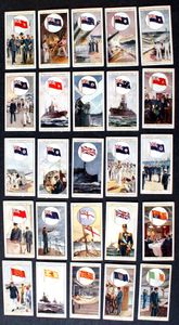 Cigarette Cards: Flags Of The Empire (1926) (25 cards) Cigarette Cards: Flags Of The Empire (1926) (25 cards)
