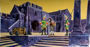 The Magic Apples 12 art by Ron Embleton The Magic Apples 12 art by Ron Embleton