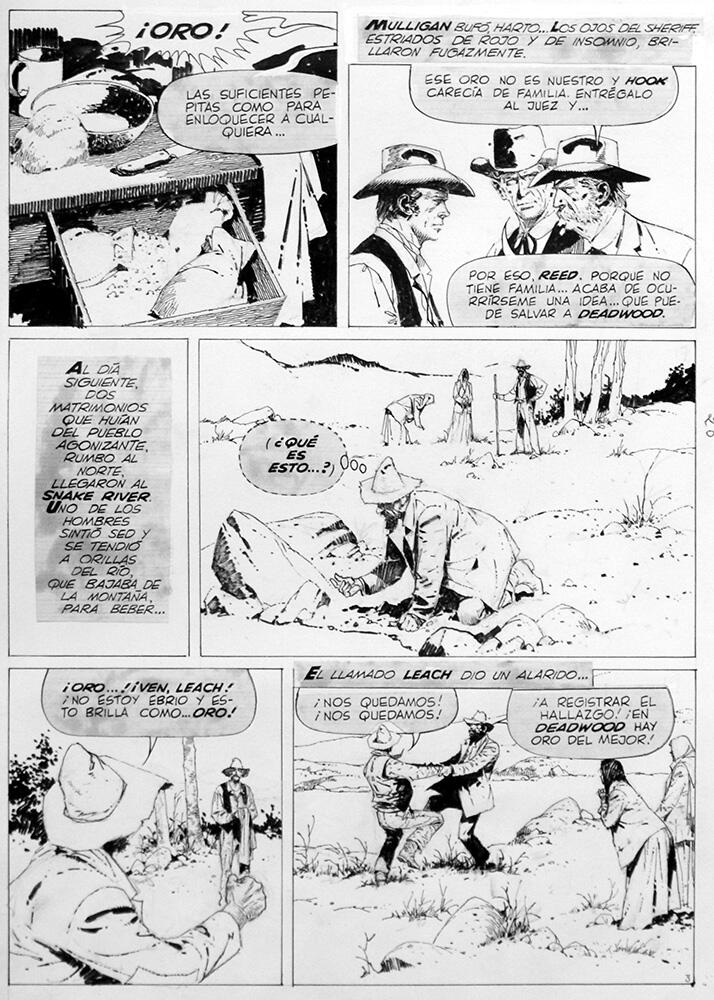 Page 3 art by Arturo del Castillo Page 3 art by Arturo del Castillo