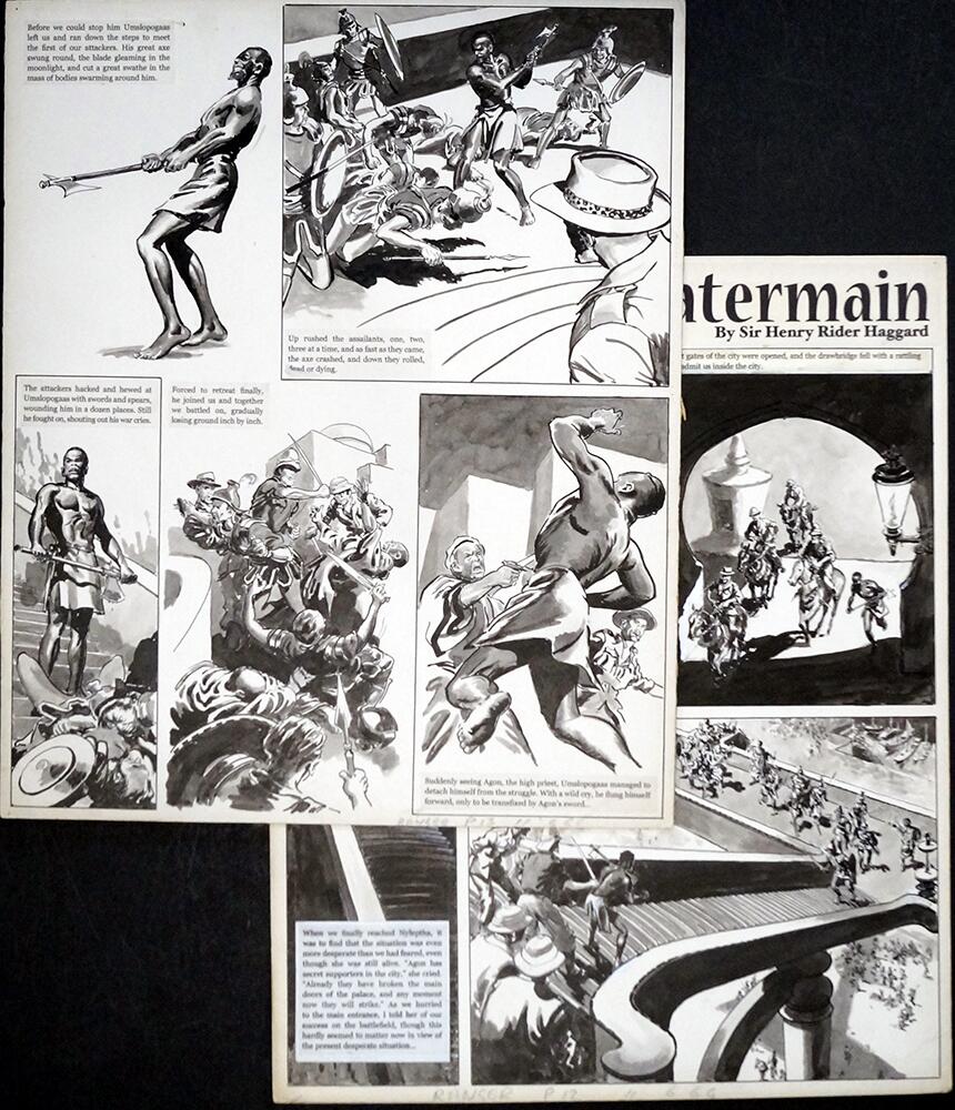 page 2 art by Mike Hubbard page 2 art by Mike Hubbard