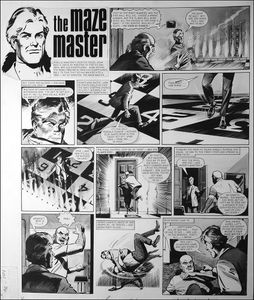 Maze Master - Numbers Game art by Bill Lacey Maze Master - Numbers Game art by Bill Lacey