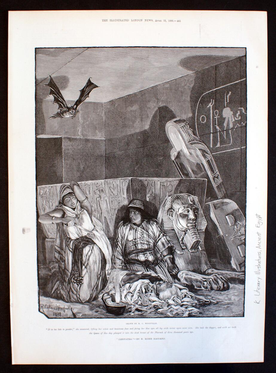 Cleopatra: The Queen of This Day art by Richard Caton Woodville Jr Cleopatra: The Queen of This Day art by Richard Caton Woodville Jr