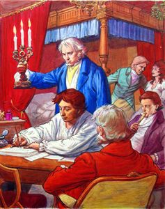 The Genius of Gioachino Antonio Rossini art by Ralph Bruce The Genius of Gioachino Antonio Rossini art by Ralph Bruce