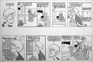 Scooby Doo: Mirror Mirror art by Bill Titcombe Scooby Doo: Mirror Mirror art by Bill Titcombe