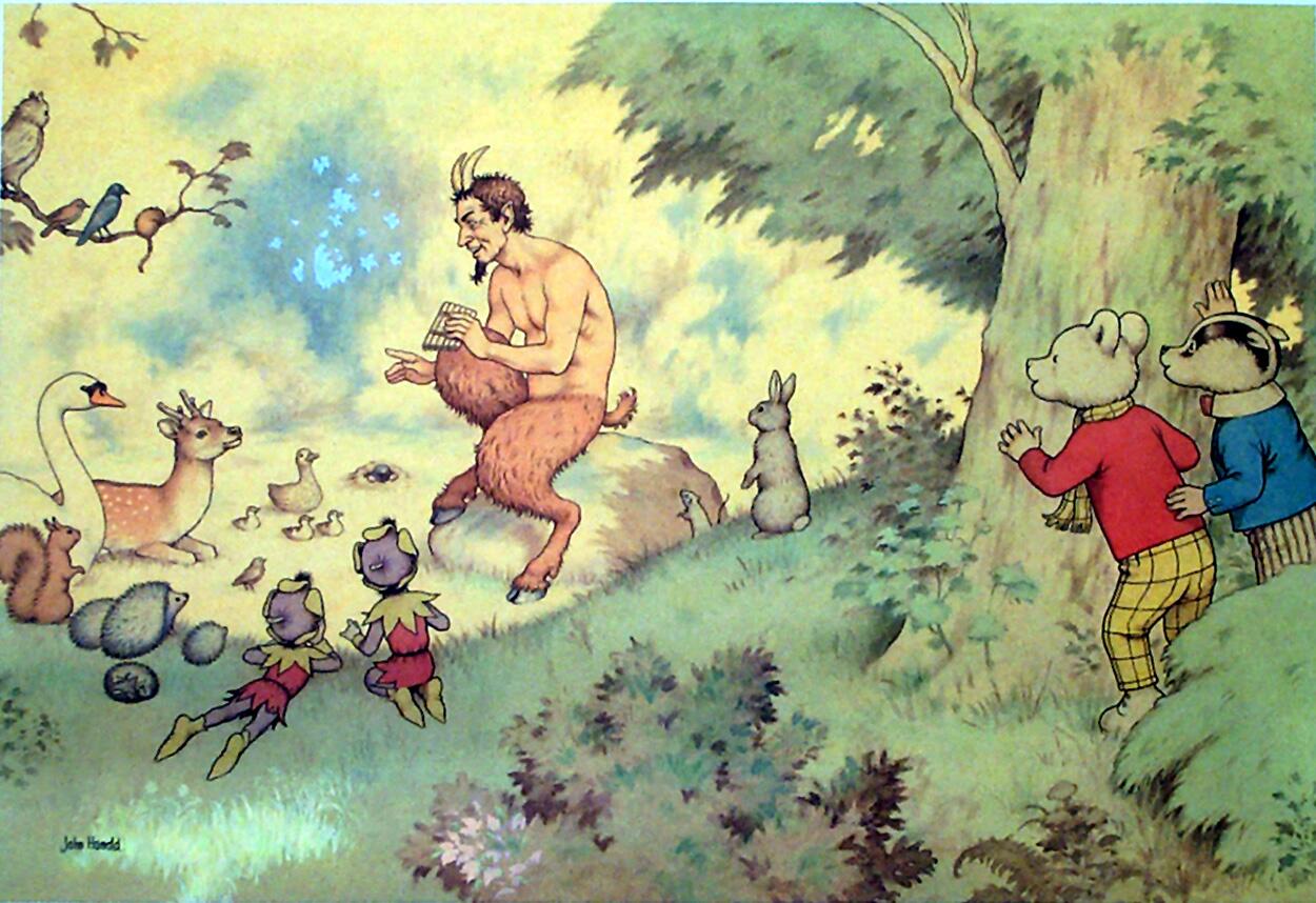 Rupert Bear: Tales From Long Ago art by John Harrold Rupert Bear: Tales From Long Ago art by John Harrold