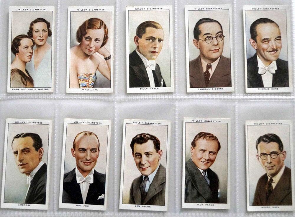Full Set of 50 Cigarette Cards: Radio Celebrities (1934) by Various Full Set of 50 Cigarette Cards: Radio Celebrities (1934) by Various