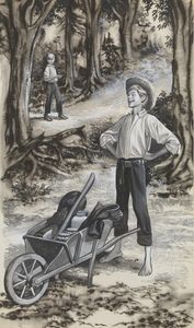Chancy and the Grand Rascal art by Ron Embleton Chancy and the Grand Rascal art by Ron Embleton